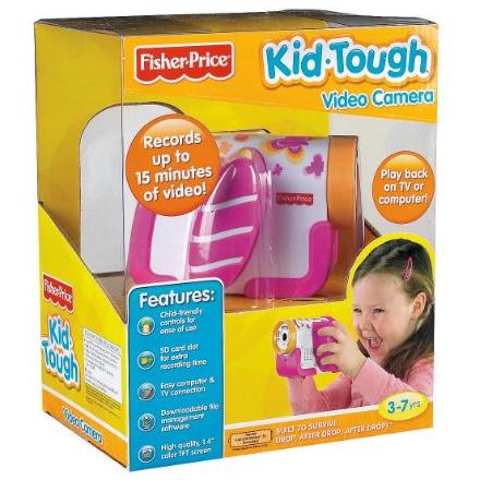 Fisher-Price Kid-Tough Pink Digital Cameras for Kids